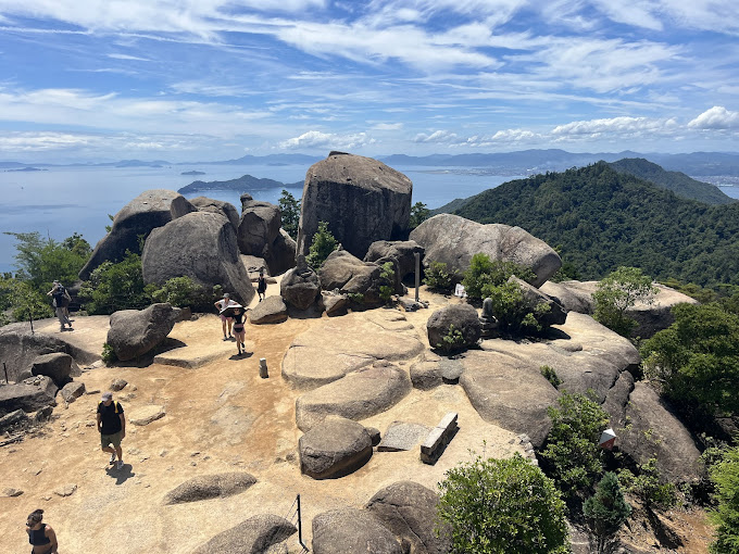 Sommet du mont Misen