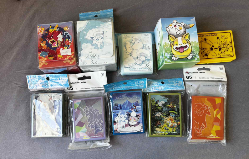 Sleeves et deckbox Pokémon