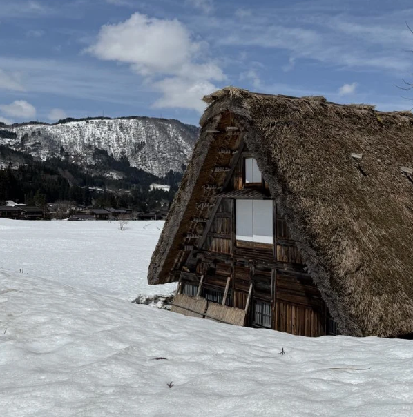 Shirakawa-go sous la neige