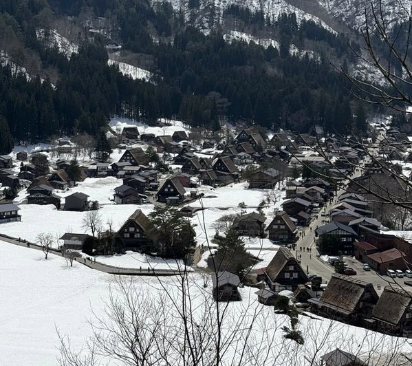 Shirakawa-go sous la neige