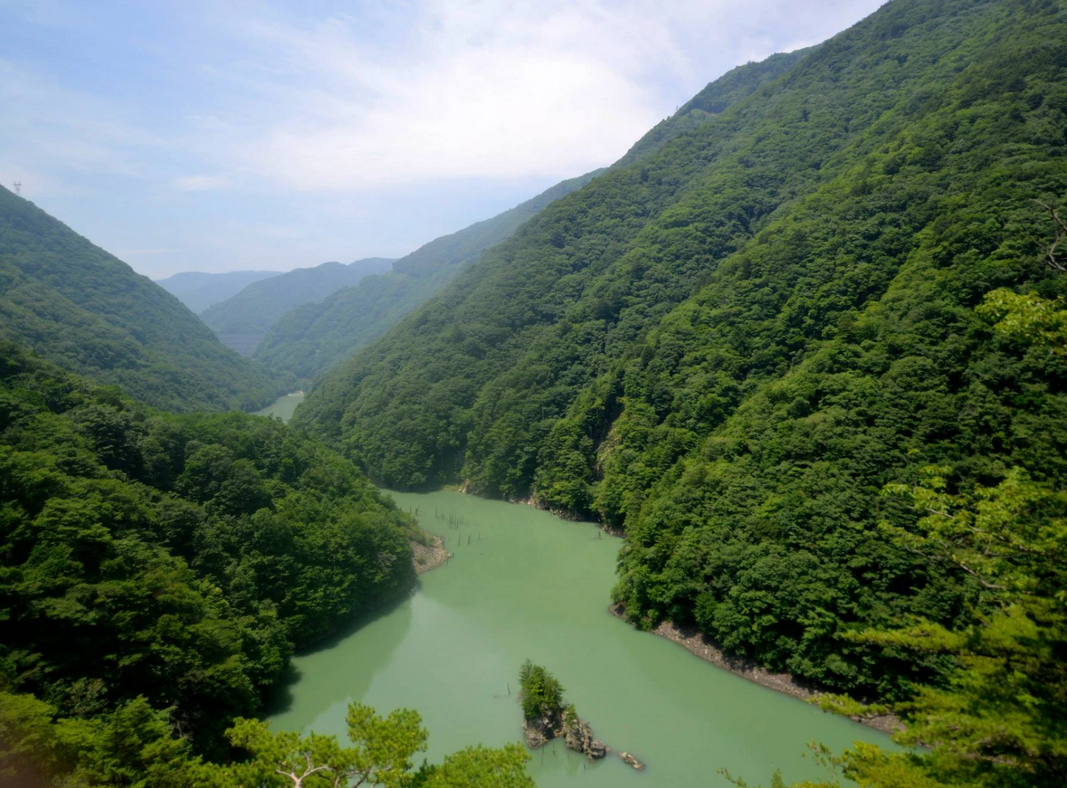 Vue depuis le bus vers Matsumoto