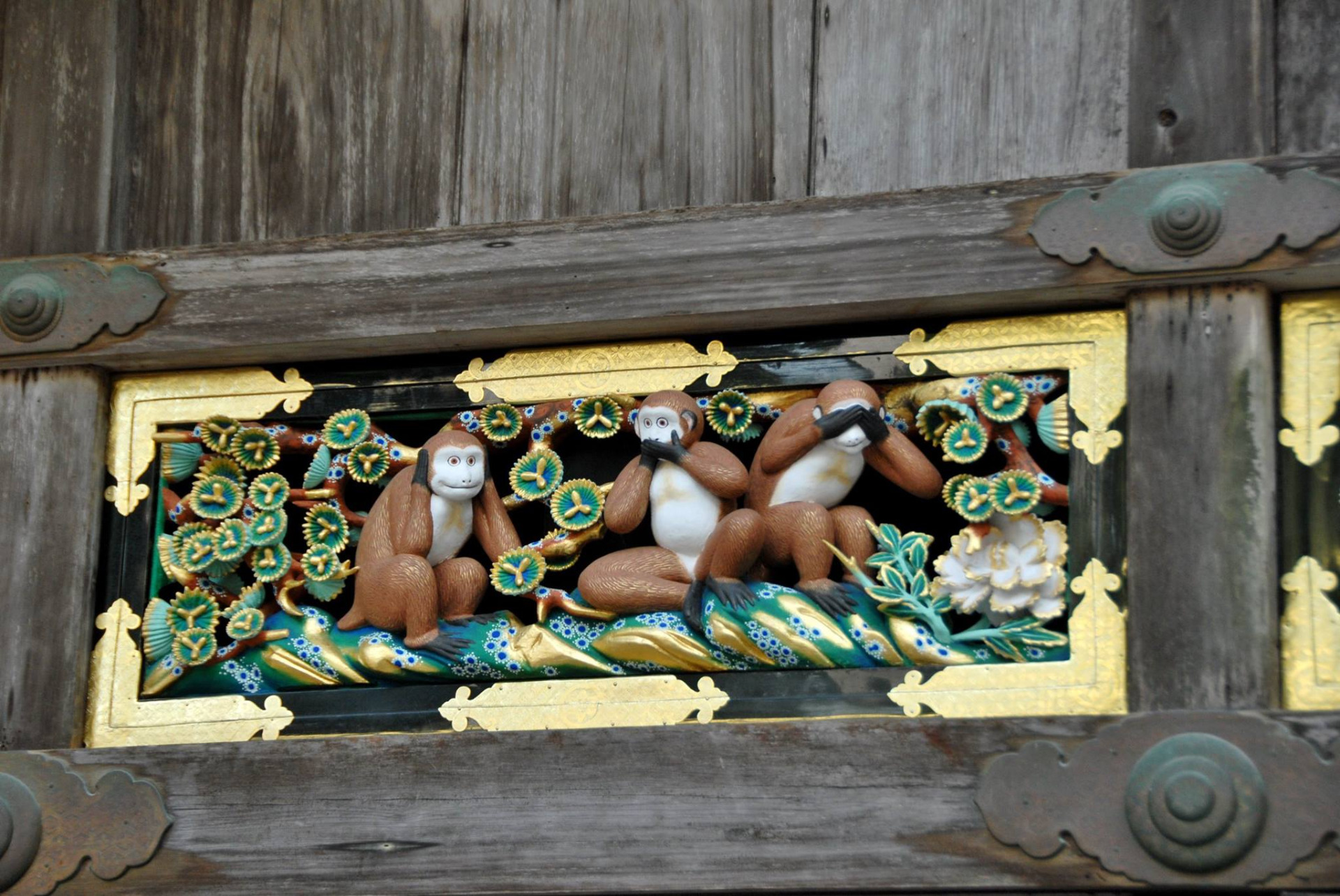 Singes de la sagesse, Tosho-gu - Nikko