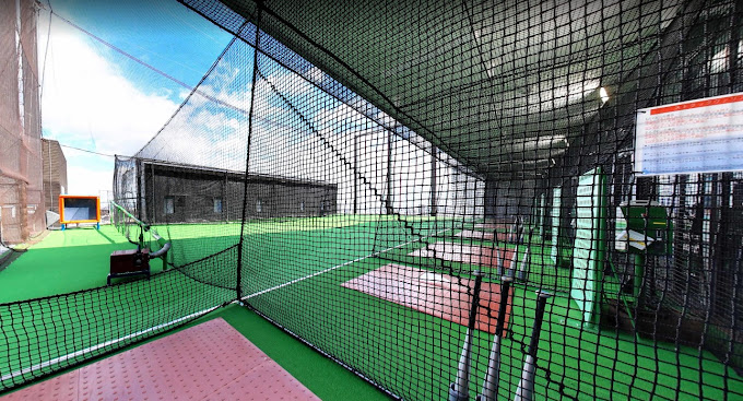 Cage du Batting center d'Ikebukuro