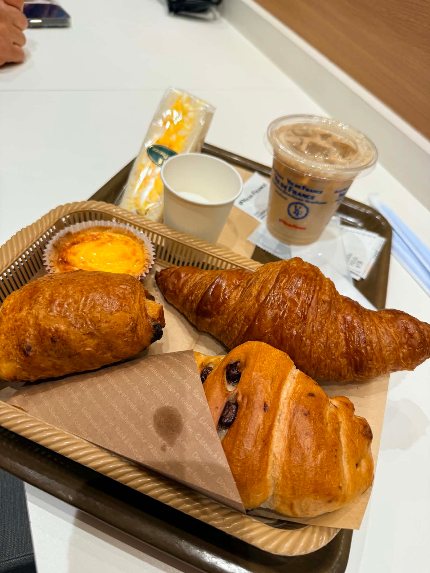 Petit-déjeuner chez Vie de France