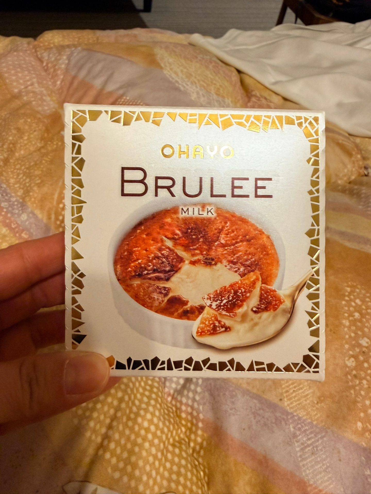 Glace à la crème brûlée de chez 7-Eleven