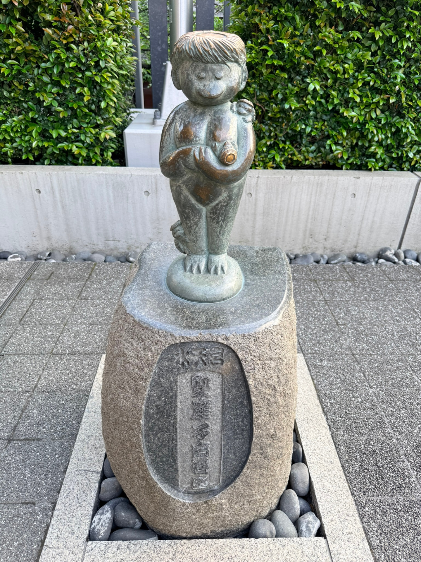 Statue kappa, Suiten-gu