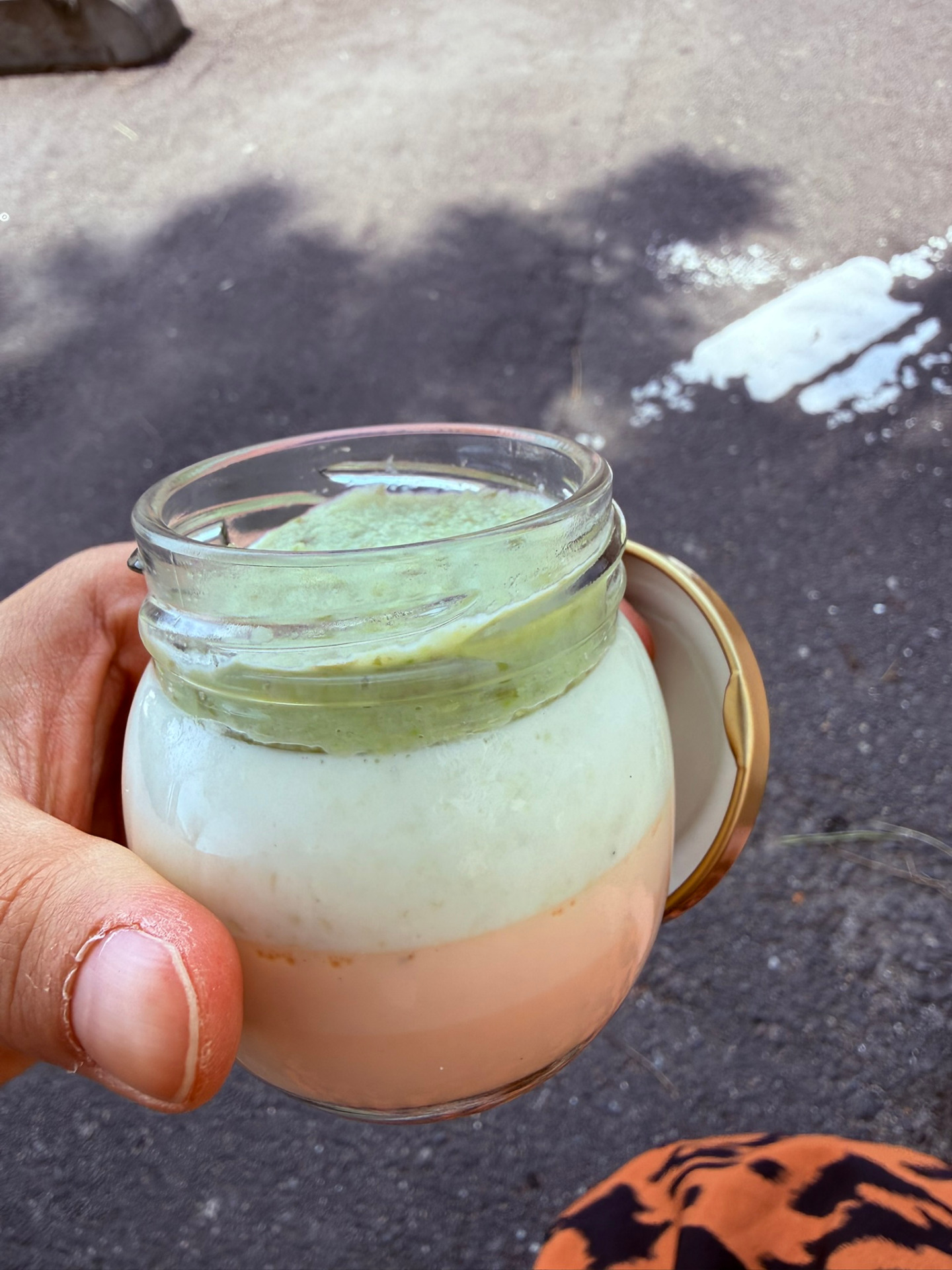 Pudding au zunda