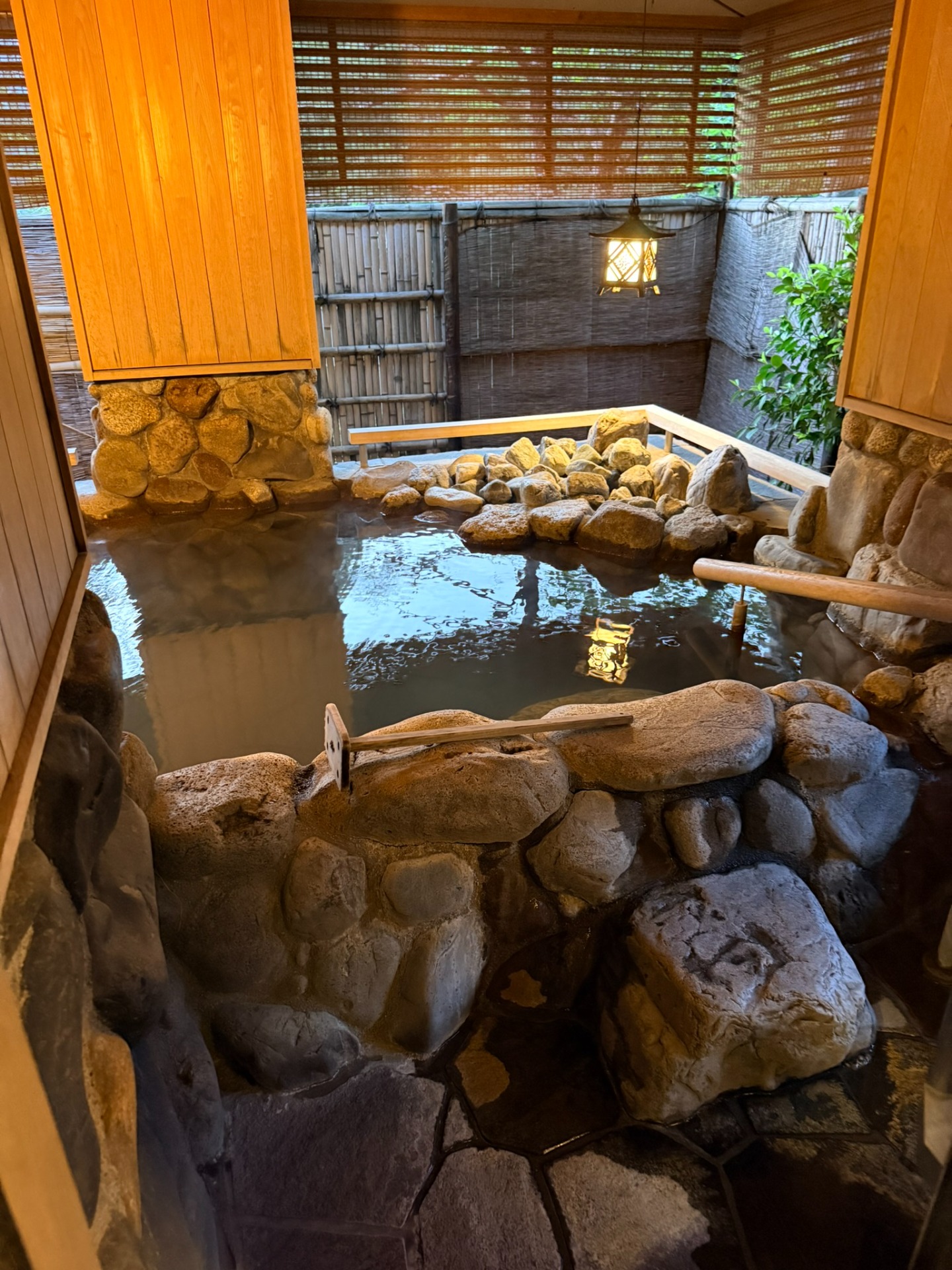 Bain privé du Yumoto Kissho