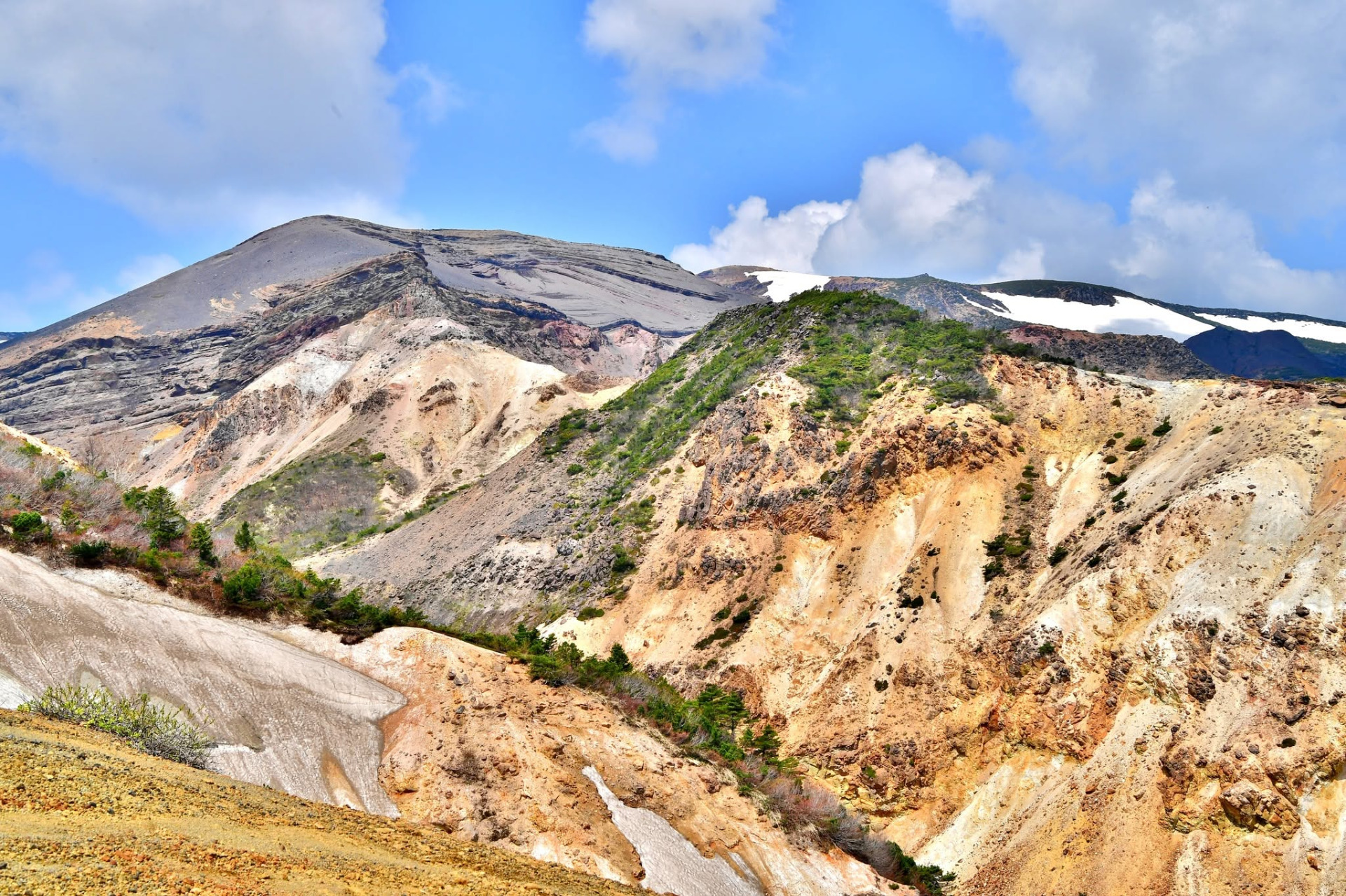Paysage le long de la Zao Echo Line