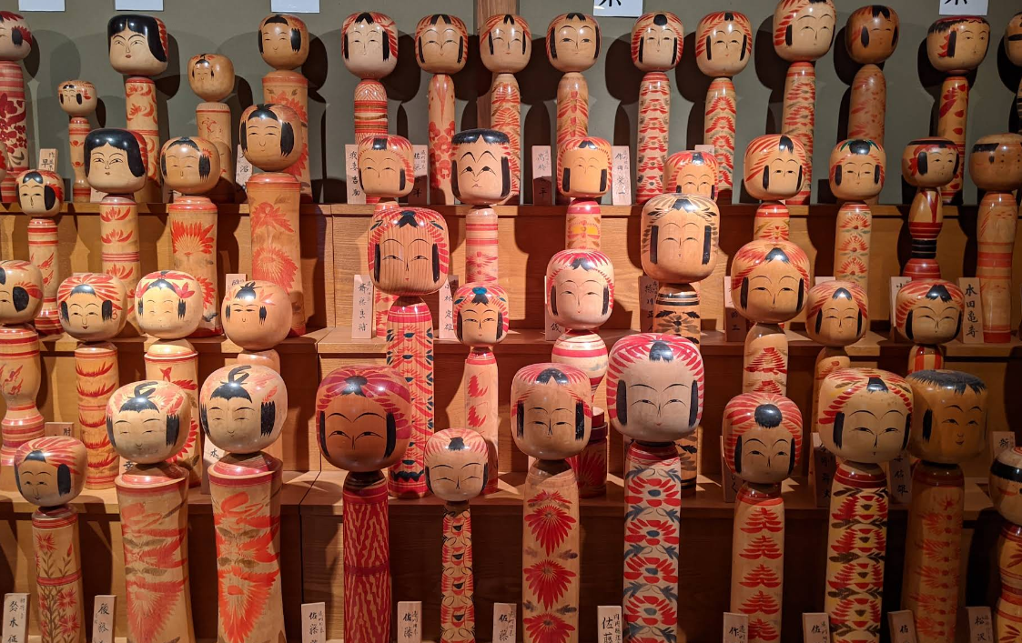 Kokeshi au Kokeshi-kan de Togatta Onsen