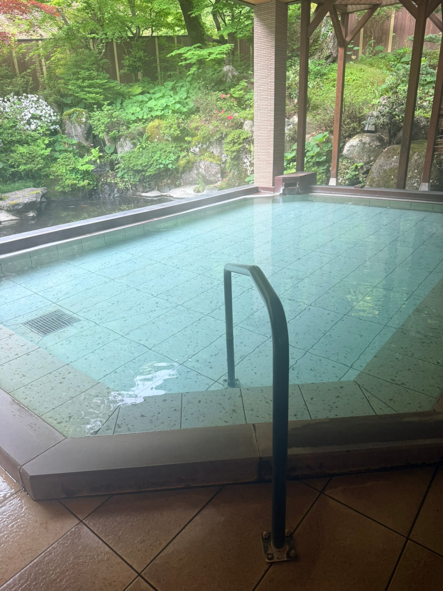 Rotenburo du Sansui-so, Tsuchiyu Onsen