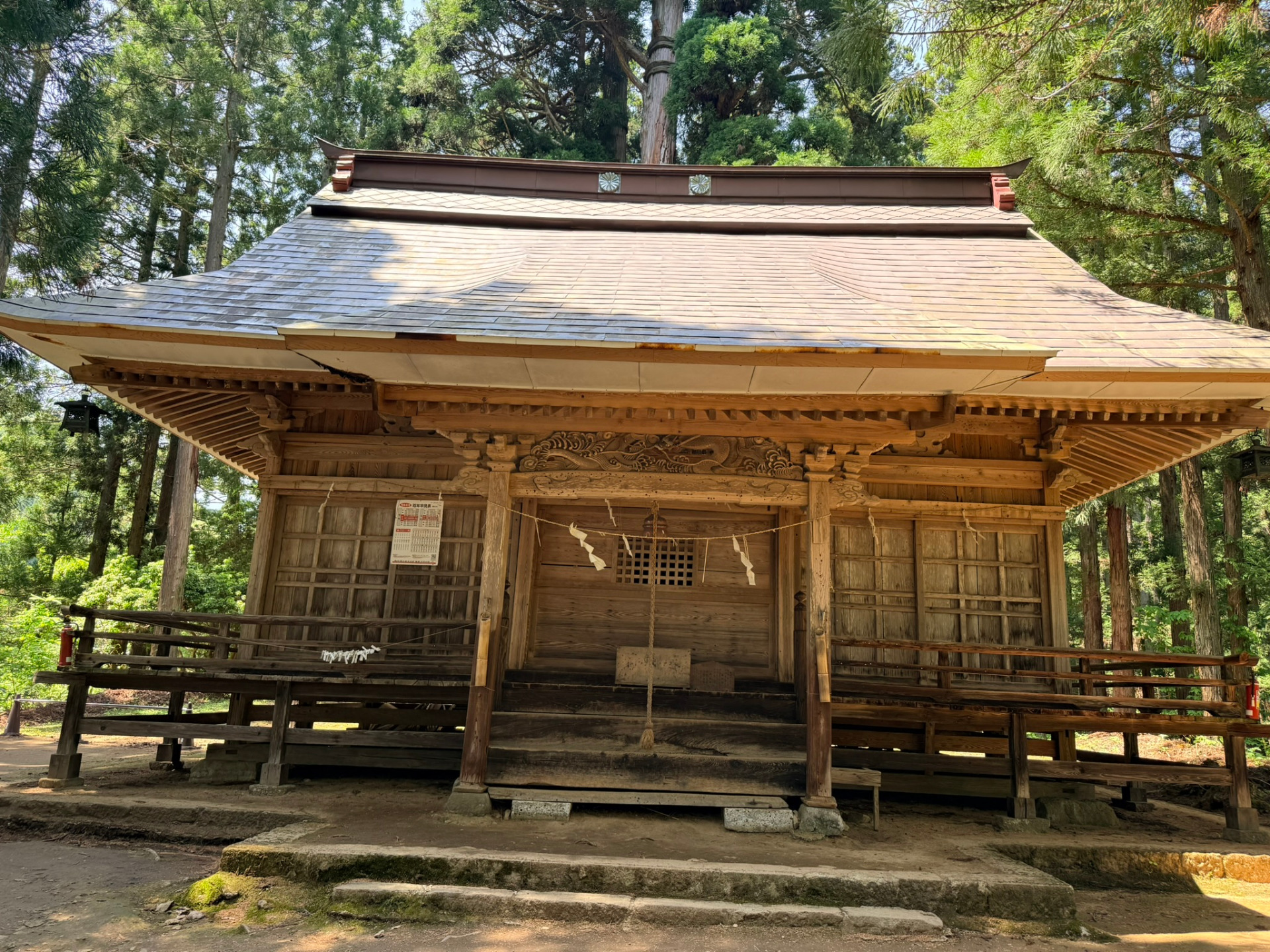 Takakura-jinja, Ouchi-juku