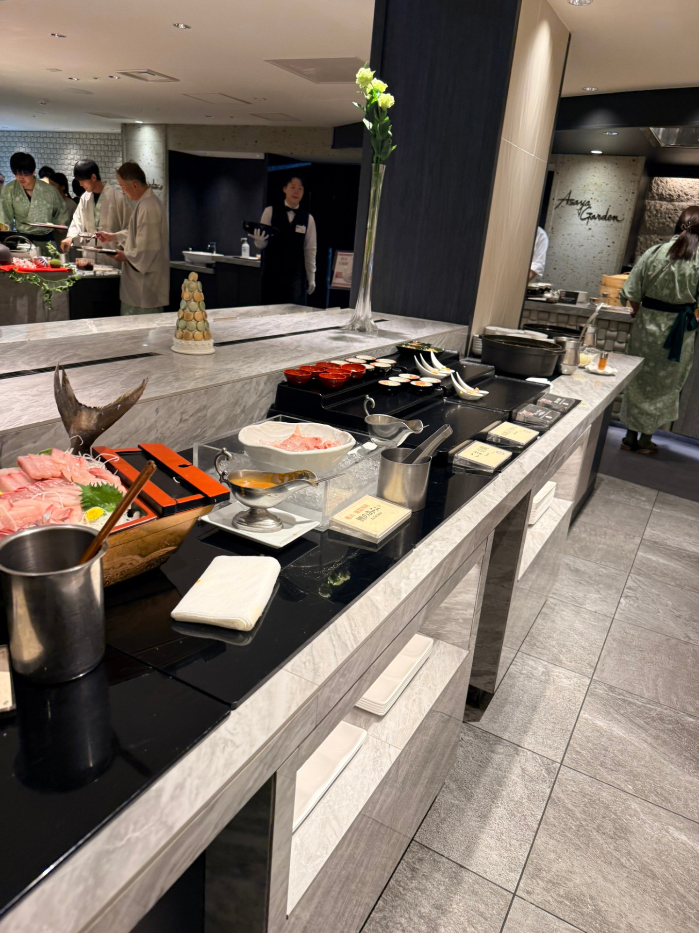 Buffet du Asaya Hotel
