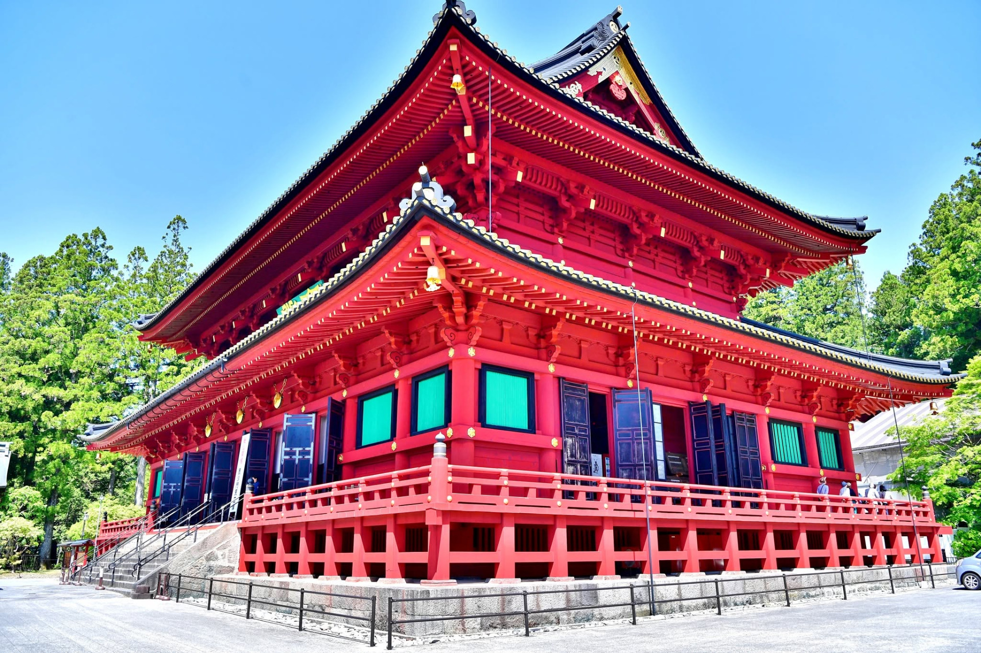 Sanbutsudo, bâtiment principal du Rinno-ji, Nikko