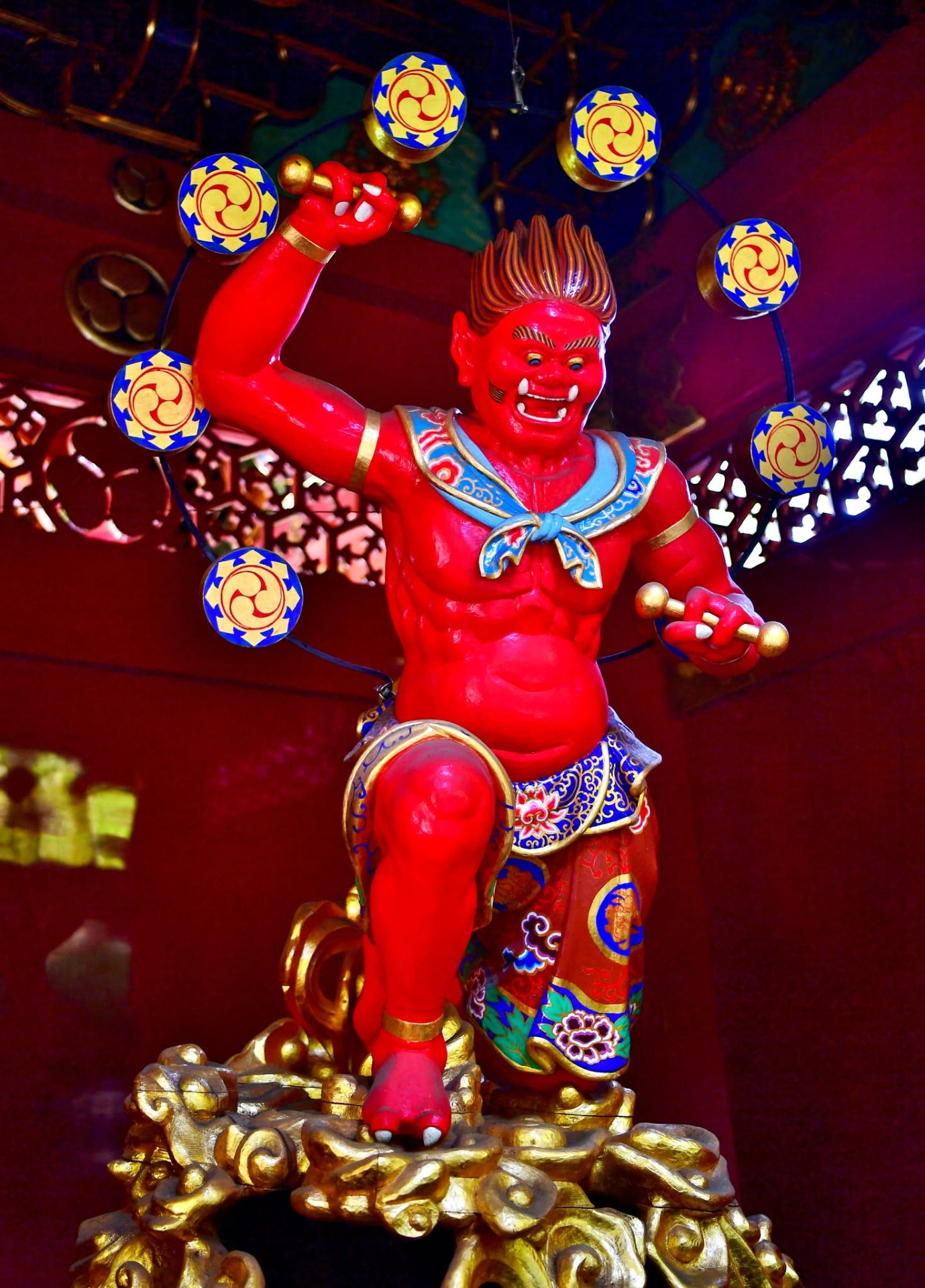 Raijin au Taiyu-in, Nikko