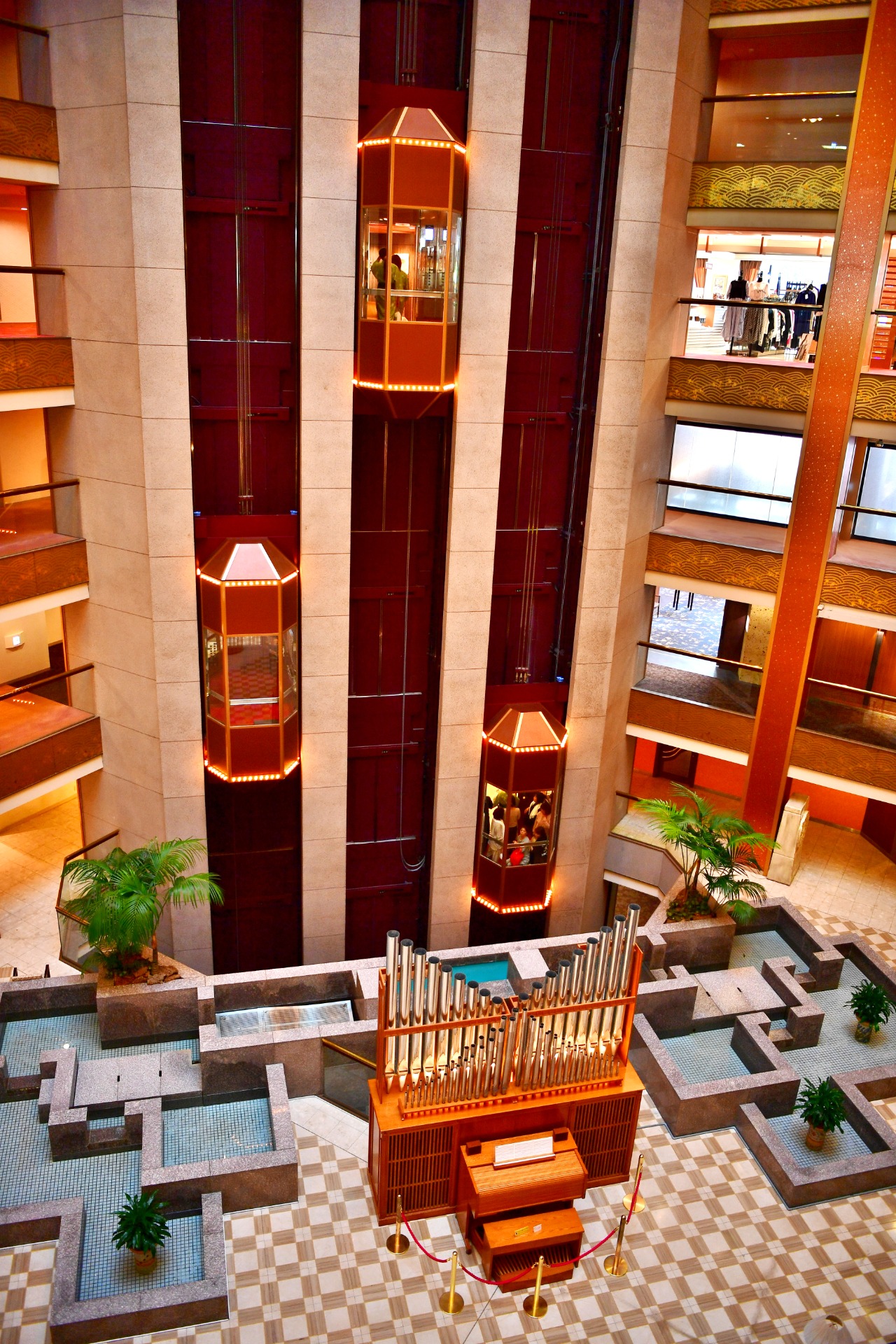 Hall d'entrée du Asaya Hotel, Kinugawa Onsen