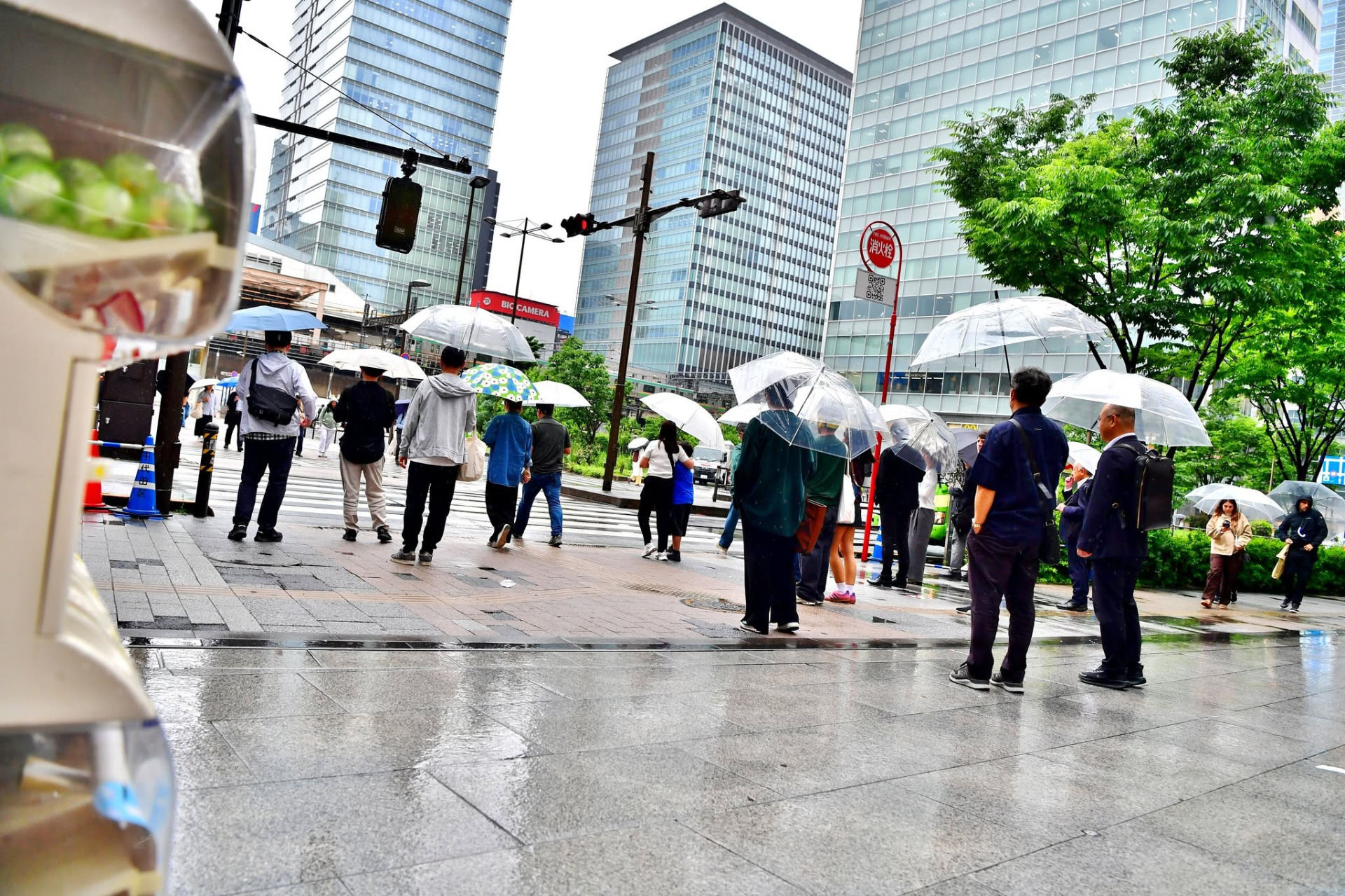 Akihabara sous la pluie