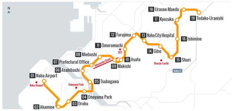 Monorail Map