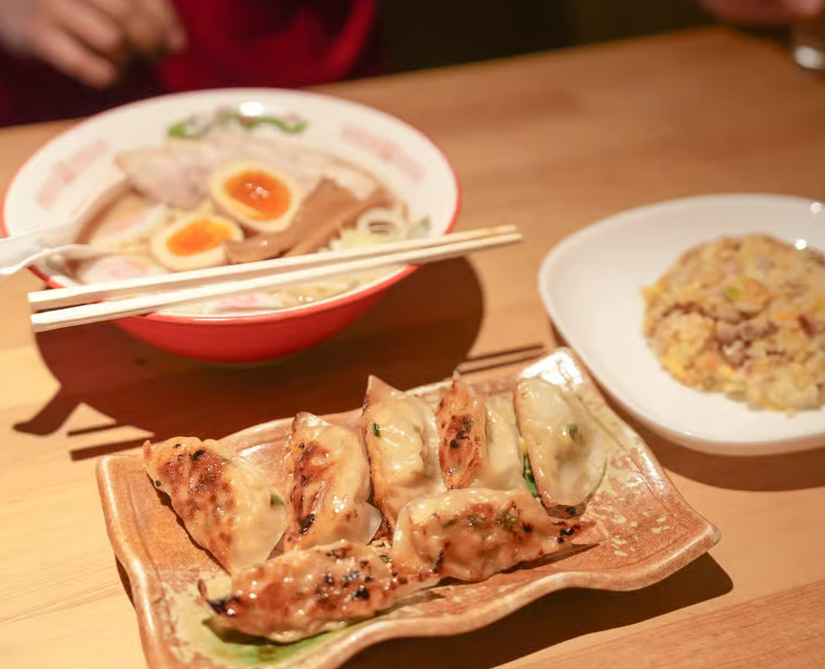 Ramen et gyoza