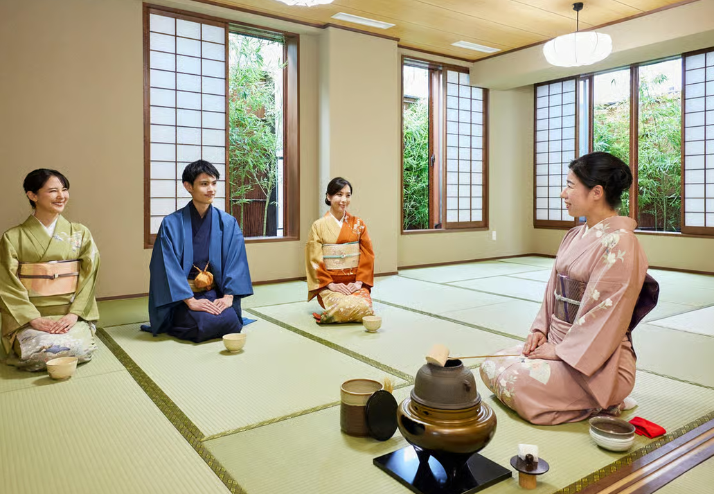 Cérémonie du thé à Asasuka (Tokyo)