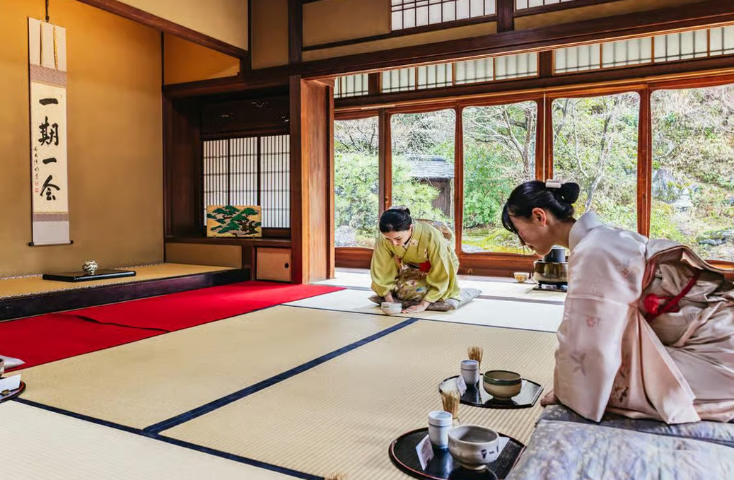 Cérémonie du thé à Kyoto